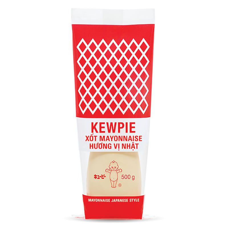  Xốt mayonnaise Kewpie hương vị Nhật chai 1 kg 