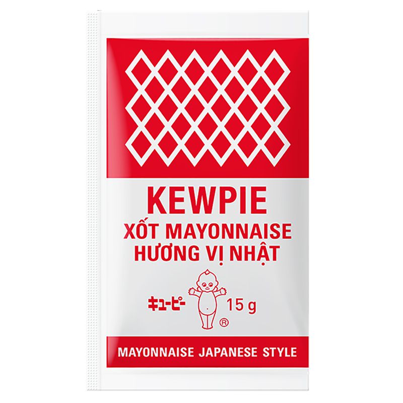  Xốt mayonnaise Kewpie hương vị Nhật gói 15 g 