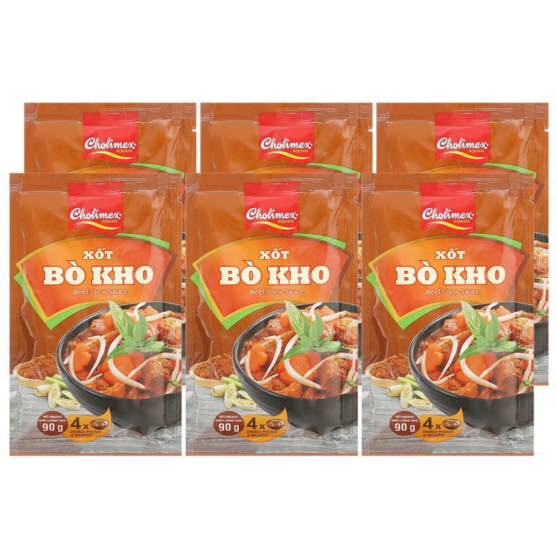  Sốt nấu bò kho Cholimex gói 90g 