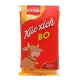  Xúc xích bò Vissan 5 cây x 18g lốc 3 gói x 90 g 