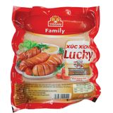  Xúc xích heo lucky vissan 5 cây gói 250g 