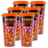  Xúc xích xốt tôm sữa kiểu Hawaii Heo Cao Bồi lốc 6 ly x 60g 