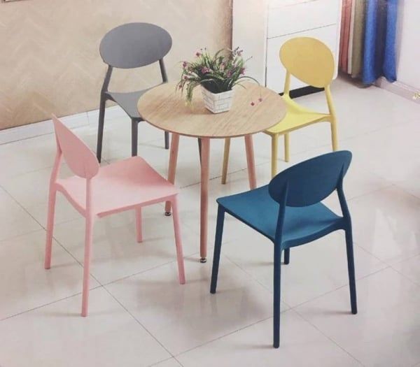 Ghế Milan Nhựa Đúc