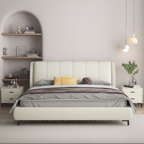  Giường Bọc Da Gentle Frame 
