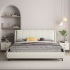 Giường Bọc Da Gentle Frame