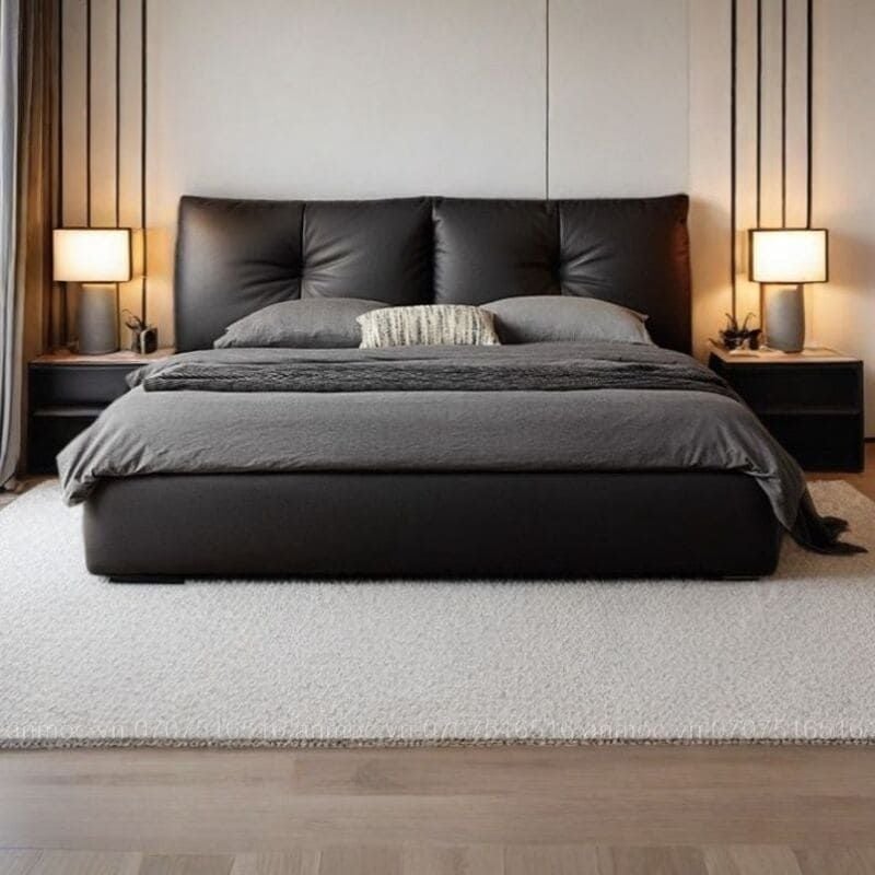 Giường Bọc Da Soft