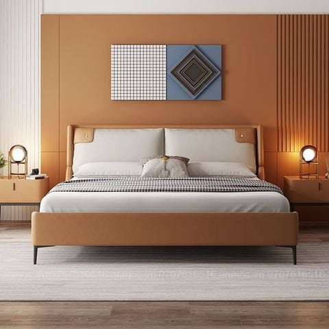  Giường Bọc Da Warm 