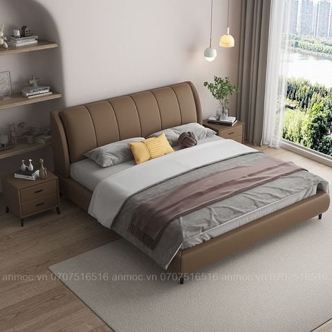  Giường Bọc Da Gentle Frame 