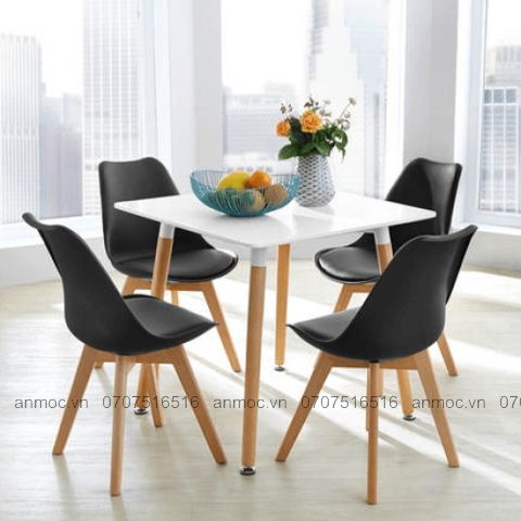 BÀN EAMES VUÔNG 80x80