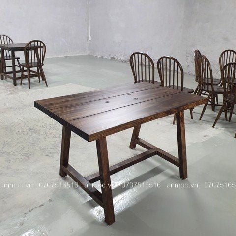 BÀN ĂN GỖ THÔNG 120X70