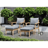 Đôn Sofa Gỗ Teak