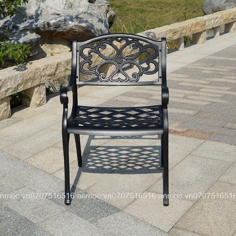 Ghế Nhôm Đúc Ngoài Trời AM-GND035