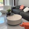 Bàn Trà Sofa Mẹ Bồng Con Đá Mặt Kính