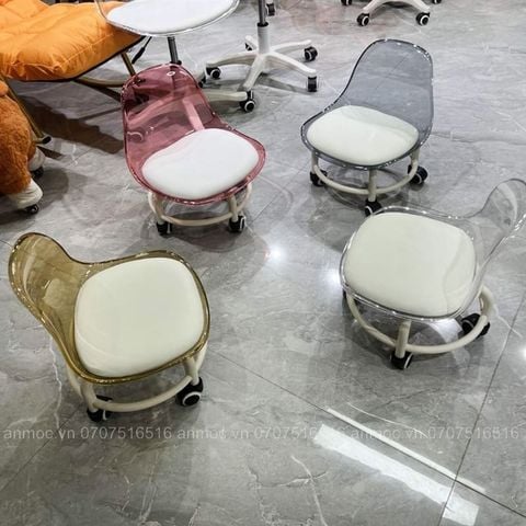  Ghế Đôn Klarup Lưng Trong Chân Xoay 