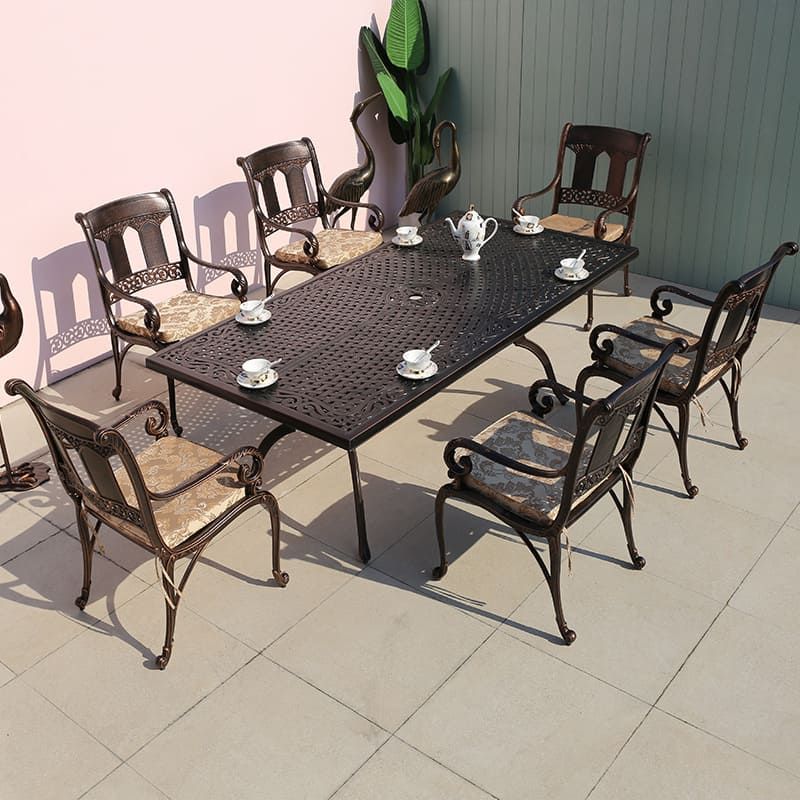 Bàn Chữ Nhật Nhôm Đúc AM-HPB18