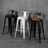 Ghế Bar Tolix Có Tựa