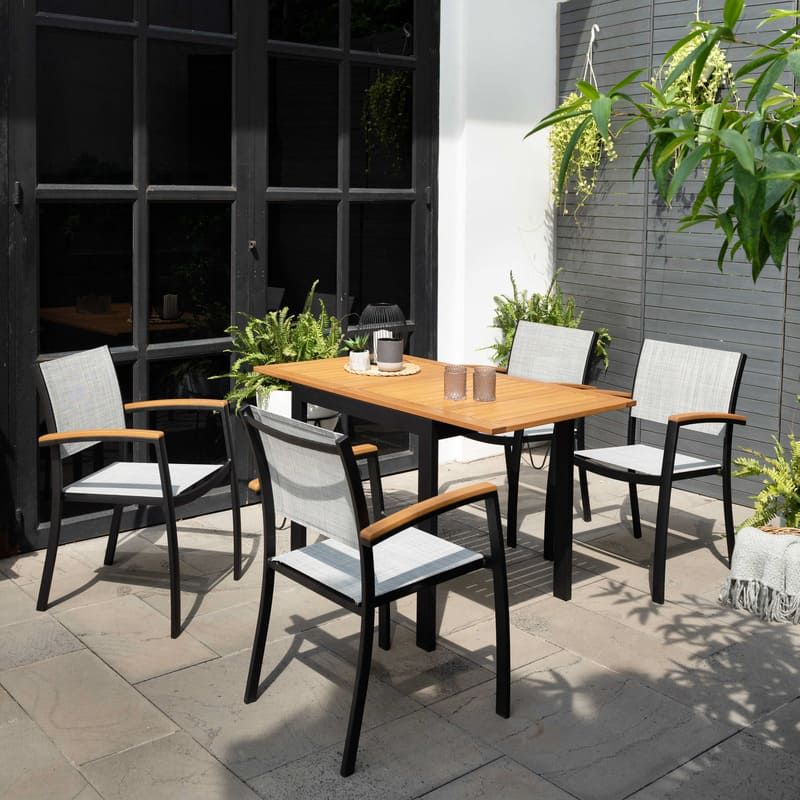 Bàn Ban Công Ngoài Trời Barcelona Gấp Gọn Thông Minh 75-126x70 (chưa bao gồm ghế)