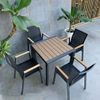 Bộ Bàn 4 Ghế Ngoài Trời 80x80