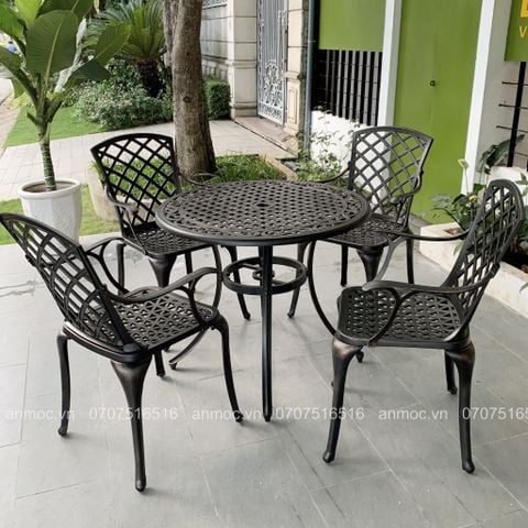 GHẾ NHÔM ĐÚC NGOÀI TRỜI