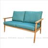 Bộ Bàn 2 Sofa Đôi Và Đôn Gỗ Teak Ngoài Trời