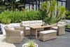 Sofa Ba Đan Mây Ngoài Trời