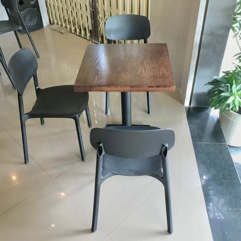  Bàn Cafe Vuông Chân Sắt D60 