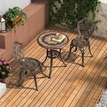  Ghế Nhôm Đúc Ngoài Trời AV001 