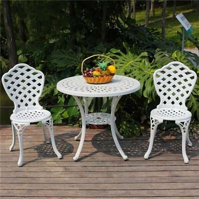 Bàn Tròn Nhôm Đúc Ngoài Trời BV03