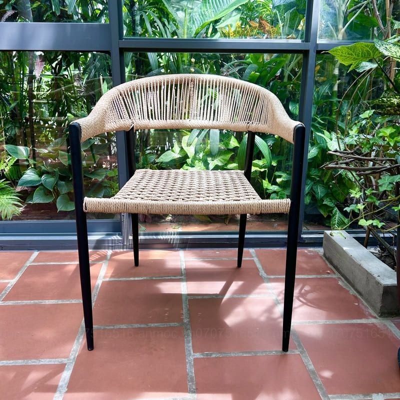 Ghế đan dây ngoài trời Patio