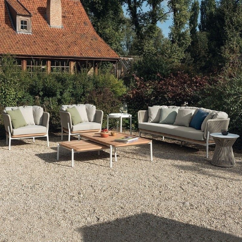 Bộ Sofa Đan Dây Ngoài Trời