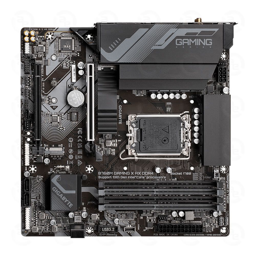 Mainboard Gigabyte B760M Gaming X AX DDR4 (Wifi+Bluetooth)