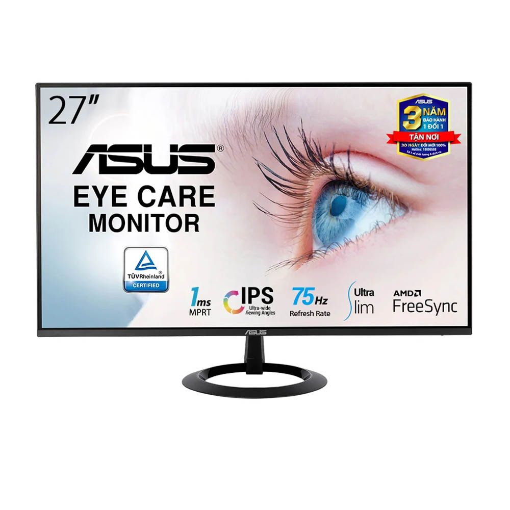 Màn Hình Siêu Mỏng ASUS VZ27EHE 27 inch IPS Full HD 75Hz