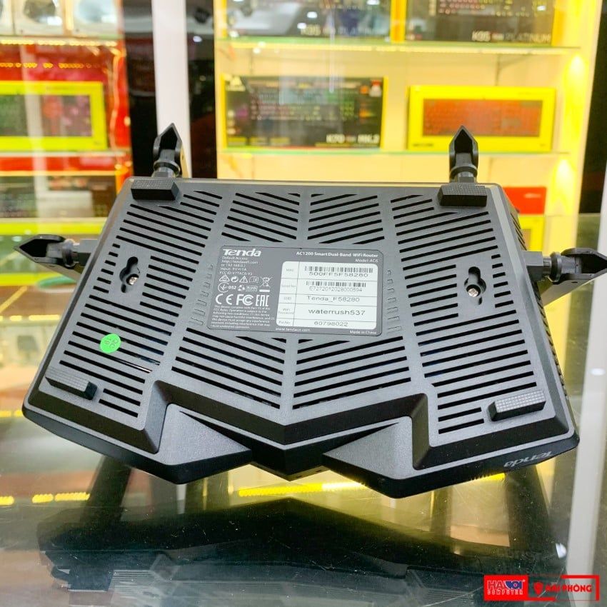 BỘ PHÁT WIFI TENDA AC6 CHUẨN AC1200MBPS