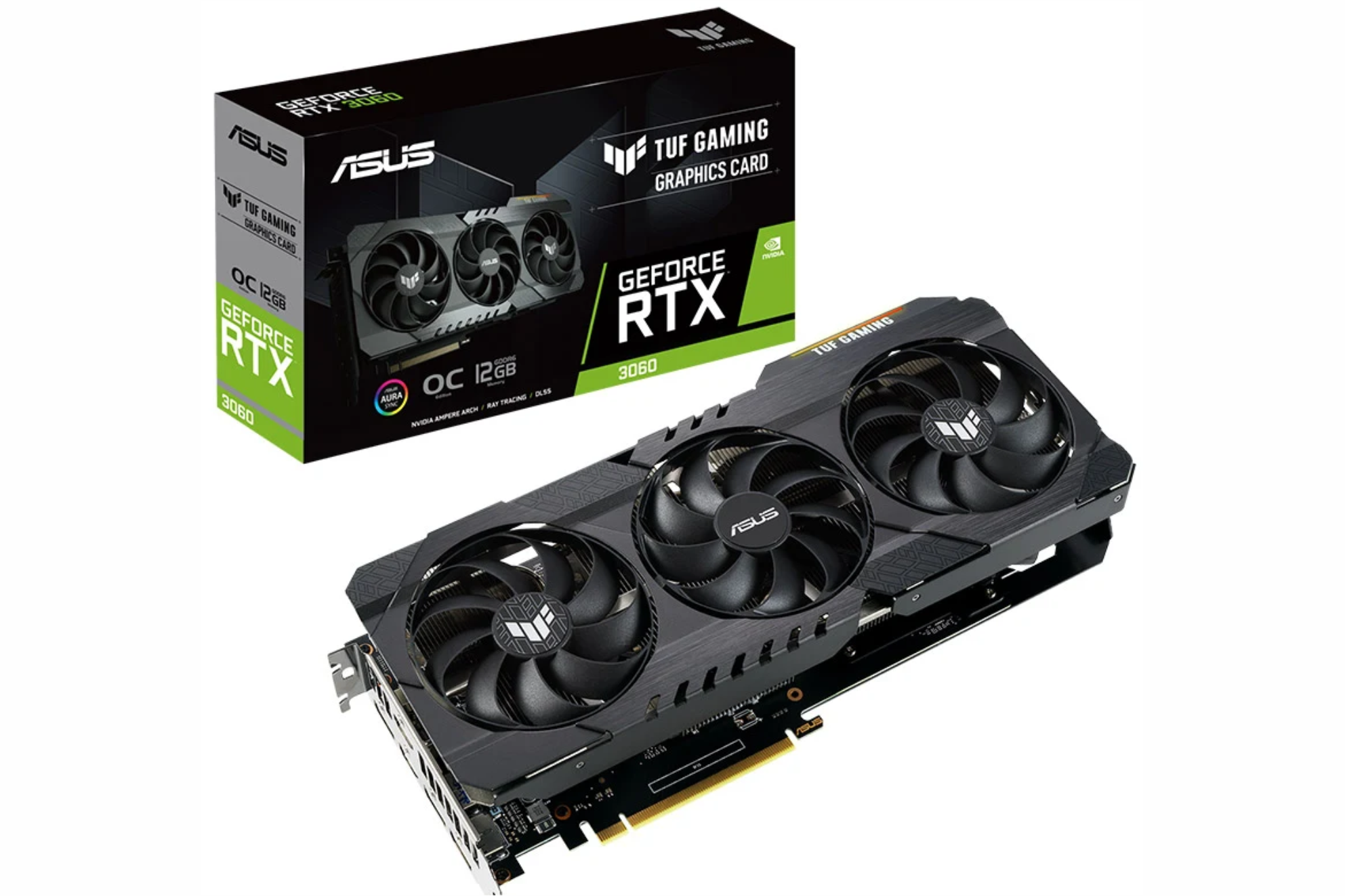 Card màn hình ASUS TUF Gaming GeForce RTX 3060 OC 12GB GDDR6