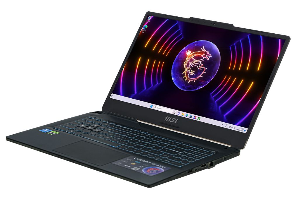 Laptop MSI Cyborg 15 A12UCX-281VN (Intel Core i5-12450H | 8GB | 512GB | RTX 2050 | 15.6 inch FHD | Win 11 | Đen)