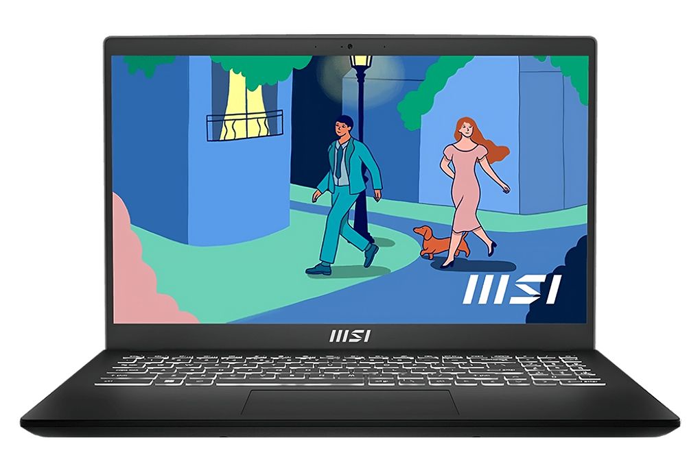 Laptop MSI Modern 15 B12MO-487VN (Core i7-1255U | 16GB | 512GB | Iris Xe Graphics | 15.6 inch FHD | Win 11 | Black)