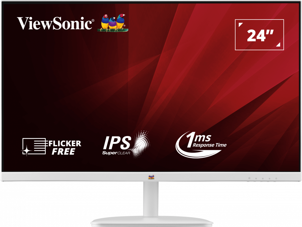 Màn Hình ViewSonic VA2432-H-W (23.8 inch - FHD - IPS - 100Hz - 1ms - FreeSync - EcoMode)