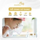  Bộ Khăn Cao Cấp Mollis Cotton Air Soft Yarn BJ-BK thấm hút tốt, khô thoáng, mềm mịn, không đổ lông và không ra màu BMBJ-BMBK-FMBJ-HMBJ 