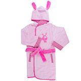  Áo Choàng Tắm Trẻ Em Mollis Cotton 65cm Cao Cấp Thấm Hút Tốt Mềm Mại An Toàn Giữ Ấm Không Xù Lông N32 