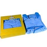  Áo Choàng Tắm Trẻ Em Mollis Cotton 65cm Cao Cấp Thấm Hút Tốt Mềm Mại An Toàn Giữ Ấm Không Xù Lông N32 