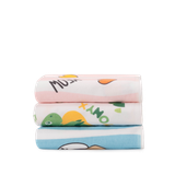  Combo 2 Khăn Tay Trẻ Em Mollis Cotton 30x45cm Khăn Cao Cấp 100% Cotton USA Tự Nhiên Mềm Mại Thấm Hút Tốt An Toàn Cho Da Em Bé HM5A 
