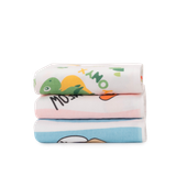  Combo 3 Khăn Tay Trẻ Em Mollis Cotton 30x45cm Khăn Cao Cấp 100% Cotton USA Tự Nhiên Mềm Mại Thấm Hút Tốt An Toàn Cho Da Em Bé HM5A - PG76 