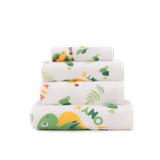  Combo 2 Khăn Tay Trẻ Em Mollis Cotton 30x45cm Khăn Cao Cấp 100% Cotton USA Tự Nhiên Mềm Mại Thấm Hút Tốt An Toàn Cho Da Em Bé HM5A 