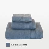  Bộ 3 Khăn Mollis Cotton Lapyarn Gồm 1 Khăn Tắm BM8V và 1 Khăn Mặt FM8V và Một Khăn Tay HM8V Cao Cấp Mềm Mịn PC36 