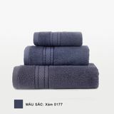  Bộ 3 Khăn Mặt Mollis Cotton Lapyarn 34x78cm FM8V Cao Cấp Mềm Mịn Thấm Hút Không Ra Màu Không Xù Đồ Lông PB22 