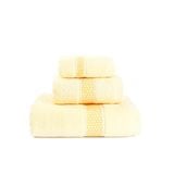  Bộ 3 Khăn Mollis Cotton Gồm 1 Khăn Tắm B847 và 1 Khăn Gội/Mặt FC03 và 1 Khăn Tay HM58 Cao Cấp Mềm Mịn Thấm Hút PC45 