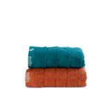  Bộ 2 Khăn Tắm Mollis Cotton Lapyarn 65x125cm BM2Y Cao Cấp Mềm Mịn Thấm Hút Không Ra Màu Không Xù Đồ Lông PC13 