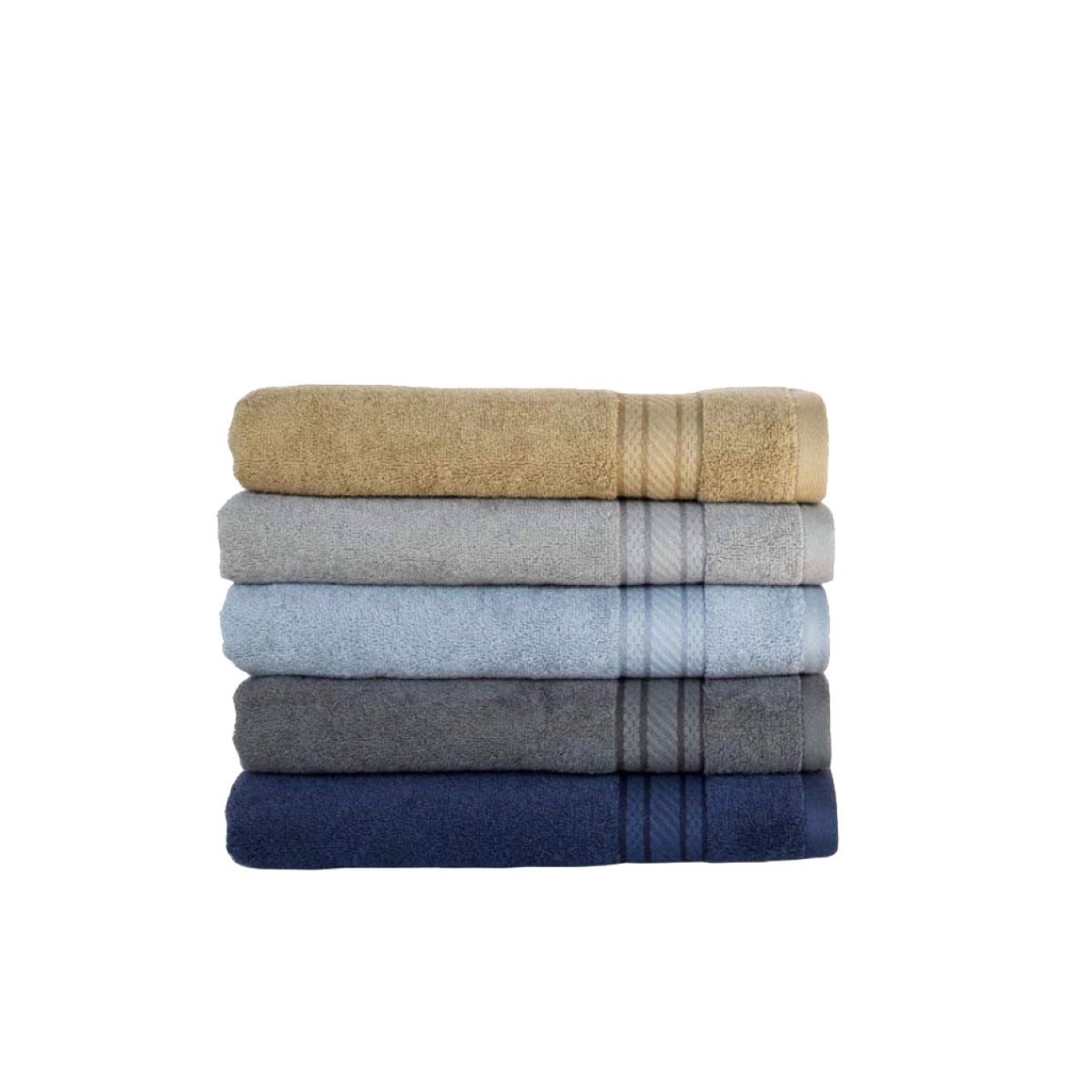  Bộ 5 Khăn Tay Mollis Cotton Lapyarn 28x42cm HM8V Cao Cấp Mềm Mịn Thấm Hút Không Ra Màu Không Xù Đồ Lông PC27 