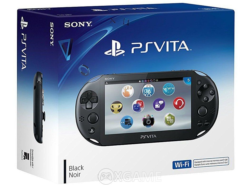 Máy PS Vita Slim Đen-HACKED-fullBox 99%