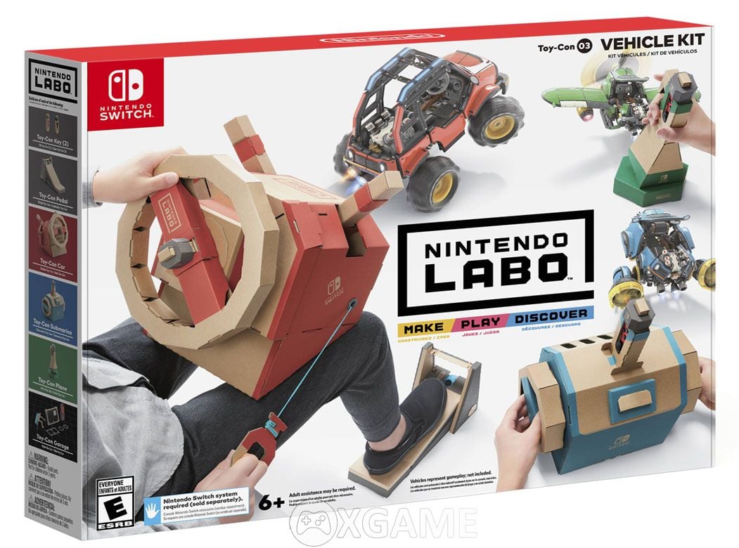 Bộ Nintendo Labo Toy-Con 03 Vehicle Kit